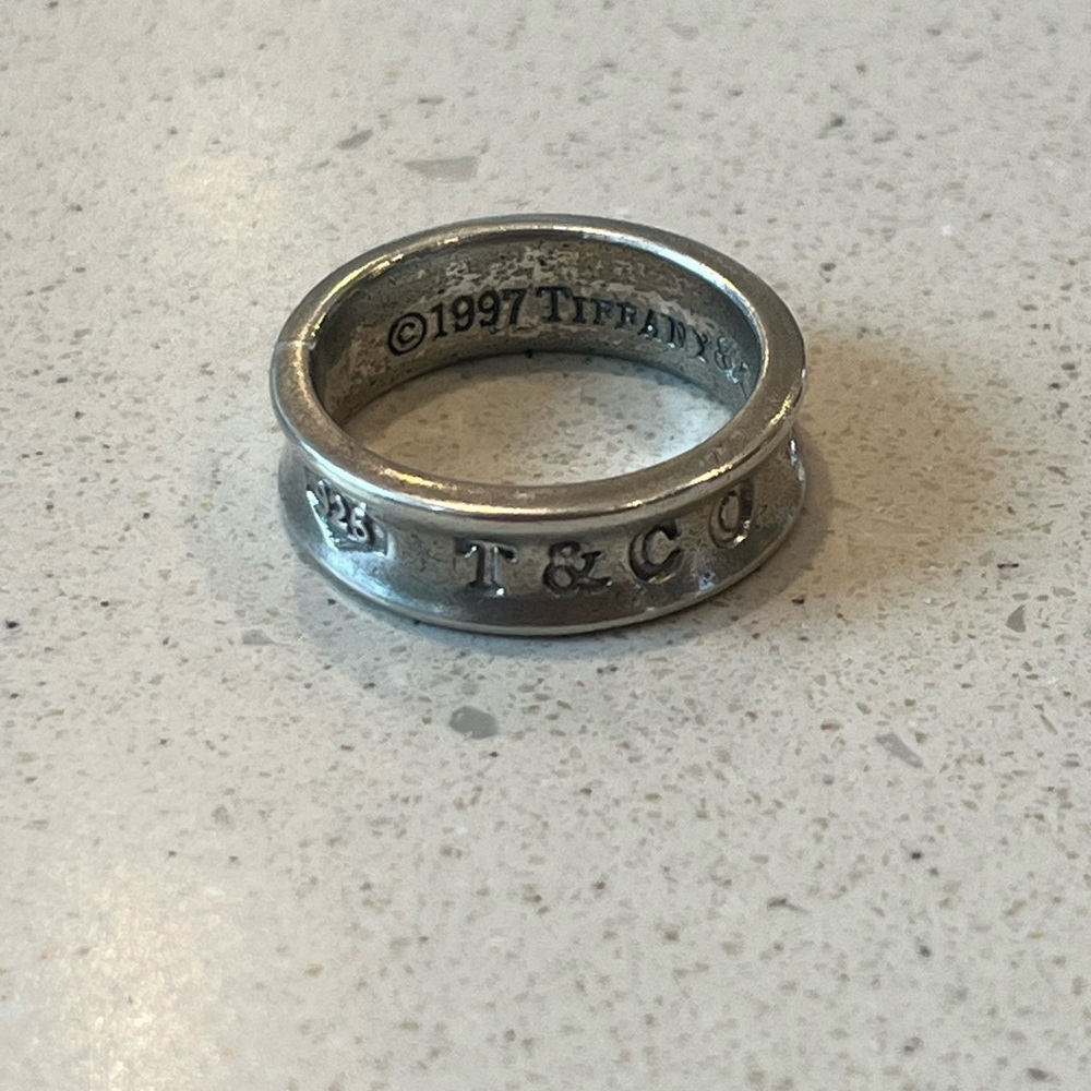 vintage tiffany and co ring - size 9